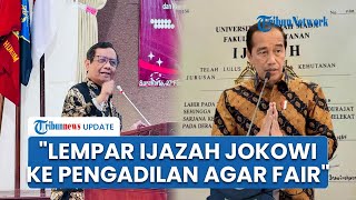 Mahfud MD Komentari Pernyataan 9 Poin Rektor UGM soal Ijazah Jokowi: Lempar ke Pengadilan agar Fair