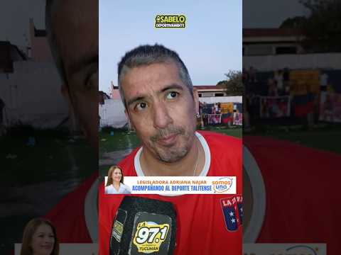 HABLÓ "OJITO" TRAS SER CAMPEÓN CON LA 23 F.C. #sabelodeportivamente #futbol #lastalitas #tucuman