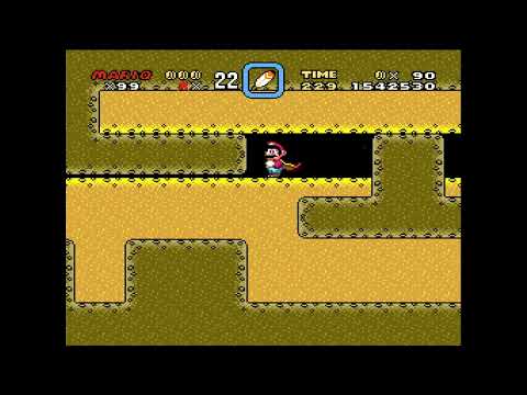 [SNES] Super Mario World Walkthrough [76] - Valley of Bowser 2 (Secret Exit)