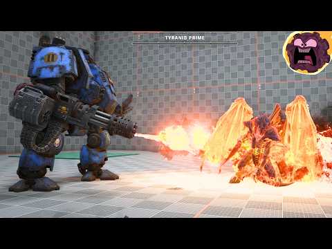 Tyranid Prime VS Imperial Forces | Warhammer 40k Space Marine 2