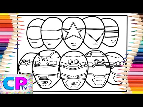 Power Rangers Zeo and Power Rangers Turbo Coloring Pages/Elektronomia - Sky High [NCS Release]