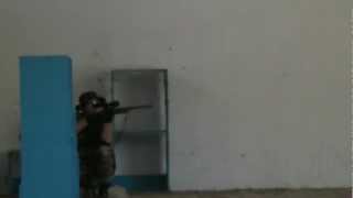 preview picture of video 'CQB Game at Kolovetsio, Larisa 16.06.2012'