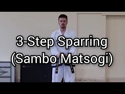 3-Step Sparring (Sambo Matsogi) - ITF Taekwon-Do