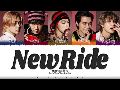 WayV (威神V) - 'New Ride' (浪漫公路) Lyrics [Color Coded_Chin_Pin_Eng]