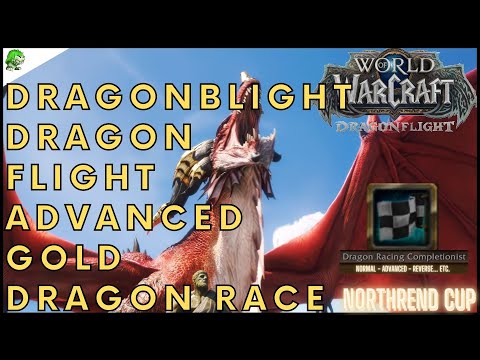 WoW Dragonflight Dragonblight Dragon Flight Advanced Gold Dragonriding Race