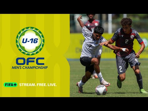 HIGHLIGHTS I Fiji v New Caledonia I OFC U-16 Men's Championship 2025
