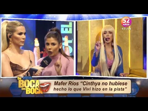 MARÍA FERNANDA RÍOS MENOSPRECIA A CINTHYA COPPIANO EN VIVO 😲