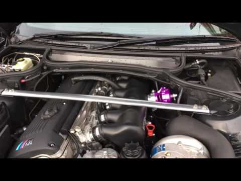 BMW M3 E46 ESS supercharged Tial Q BOV