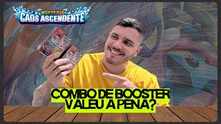 Abrindo 4 Combo de Booster Caos Ascendente. Valeu a pena?