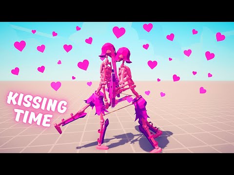 EVERY UNIT KISSING ITSELF - Totally Accurate Battle Simulator TABS