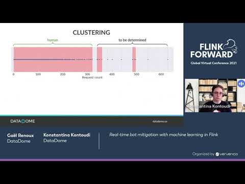 Real-time bot mitigation with machine learning in Flink