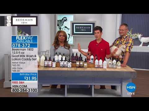 HSN | Beekman 1802 Bath & Body Premiere 07.31.2018 - 08 PM