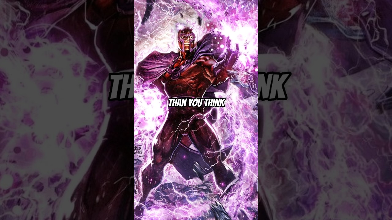 Magneto is More Powerful Than You Think #shorts #marvel #marvelcomics