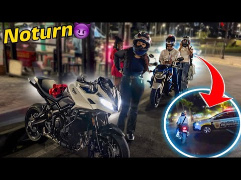 ROLE NOTURNO DE TIGER SPORT SÓ O CANO NO CLIMA NATALINO ATÉ A PRAÇA DO CENTRÃO