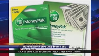 Harvey County Jury Duty Scam
