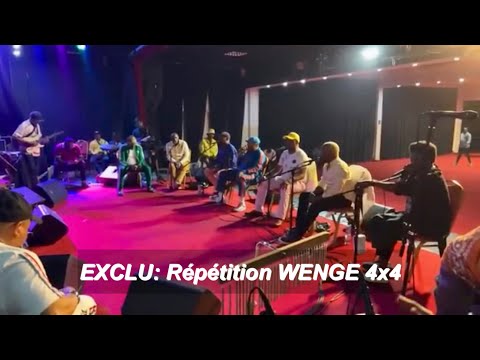 Exclusivité Répétition WENGE BCBG 4 x4 jb ,Werrason, Blaise bula, adolphe 🔥🔥🔥🔥🔥