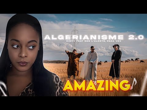 UK 🇬🇧Reaction- CINOU ft FADA VEX, RED L'ALERTE - ALGERIANISME 2.
