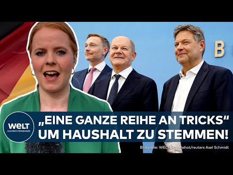AMPEL-REGIERUNG: Haushalt 2025 - 11 Milliarden Euro zusätzliche Schulden wegen Konjunkturschwäche