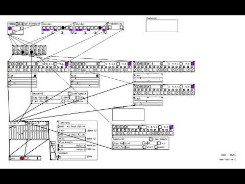 100 Pure Data experiment No.063 - Octopus 05