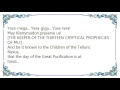 Bal-Sagoth - The Thirteen Cryptical Prophecies of Mu Lyrics