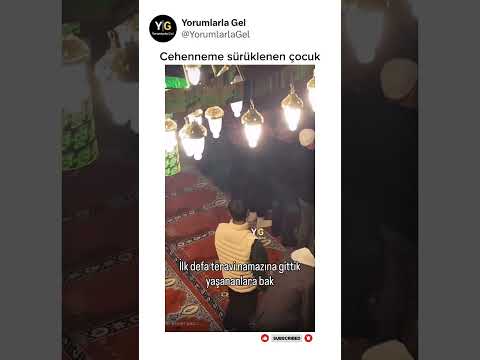İlk defa namaza gidelim dedik başımıza gelene bakın