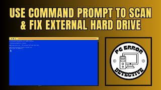How to Use Command Prompt to Scan and Fix External Hard Drive in Windows 10 | Optimize Storage Now