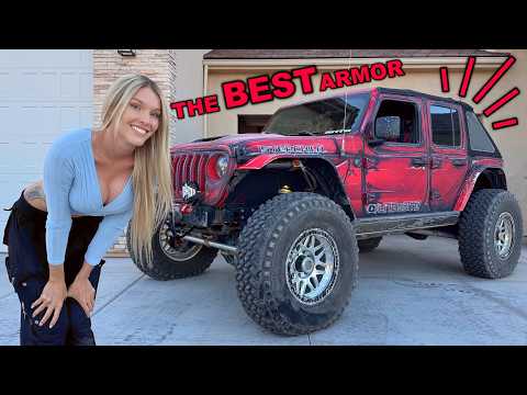 The BEST JEEP ARMOR for Off Road Protection!
