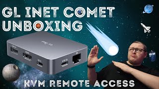 Unboxing and Testing the GL Inet Comet RM1 KVM over IP Remote Access.