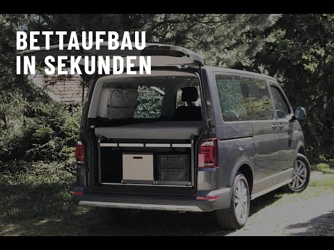 FRED Bettsystem VW T6.1/T6/T5 Multivan, Camping Bettsystem, Camper Ausbau