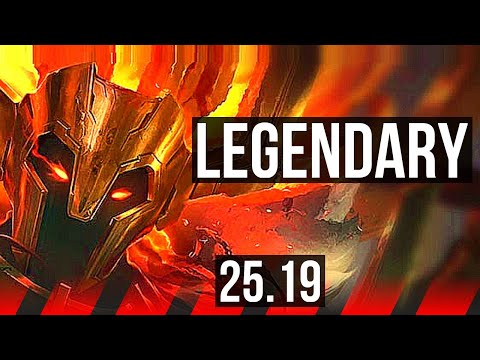 MORDEKAISER vs IRELIA (TOP) | Legendary | KR Master | 25.19