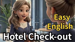 Hotel English | How can I check-out ? | Easy English for Beginners (A1- A2)