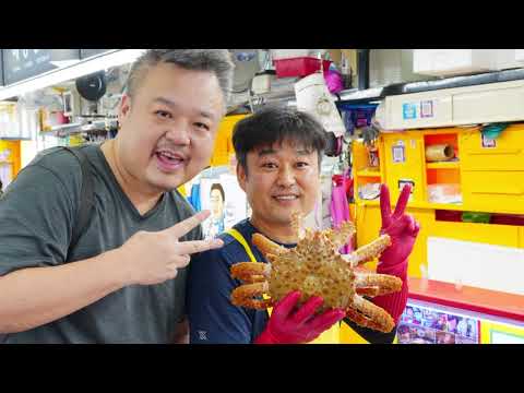 韓國釜山-札嘎其市場：享用活章魚、鮮蝦、鮑魚、帝王蟹 @ 樂活的大方