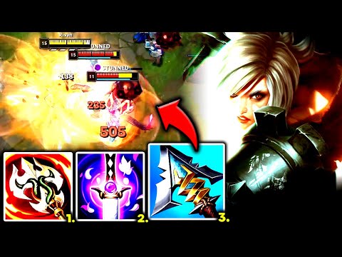RIVEN TOP TEARS YOU APART IN 0.3 SECONDS! (AMAZING BUILD) - S13 Riven TOP Gameplay Guide