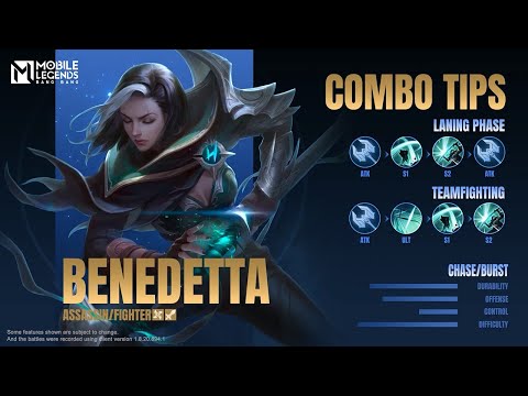 Hero Spotlight | Benedetta | Mobile Legends: Bang Bang
