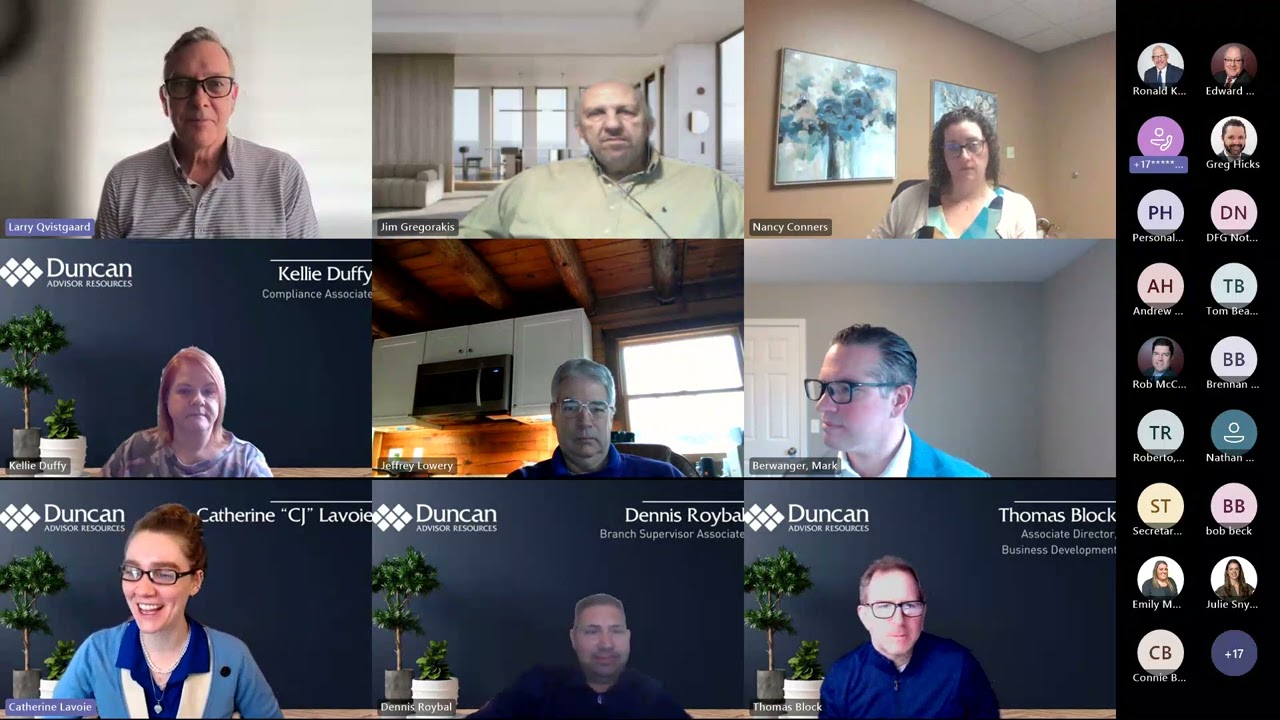 3/5/2025: Compliance: Branch Reviews and Upcoming Survey. Business: CAAP updates, Equitable Trail Changes, and a Practice Management Tip. Presentation by Protective.
