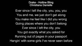 Christiana Danielle - Hotline Bling Lyrics (Drake) The Voice