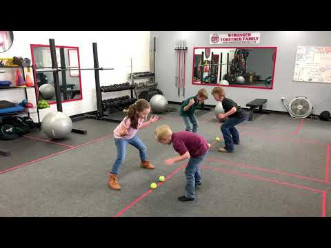 Physical Education Teacher- Fun Coordination Skills Games, Tap Tap Grab