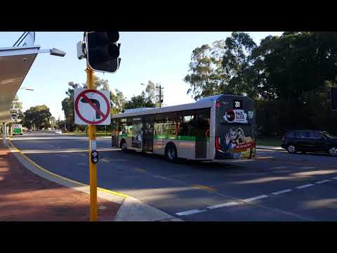 Transperth Volvo B7RLE (Volgren Optimus) TP2750 Departs Curtin University Bus Station