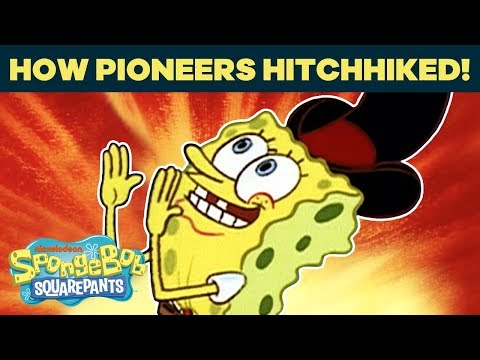 開拓者たちはどうやってヒッチハイクをしたのか!?スポンジボブのバイラルシーンBEST｜#TBT (How the Pioneers Hitchhiked! ? SpongeBob's BEST Viral Scenes | #TBT)