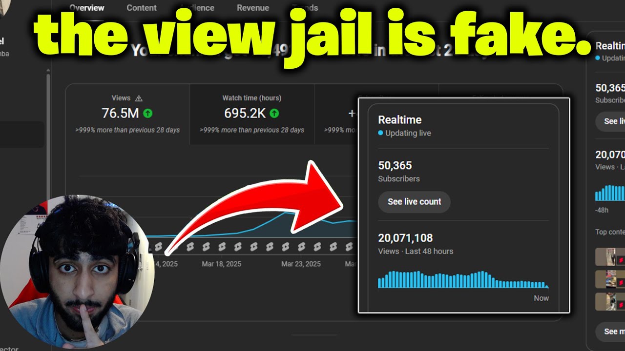 how to escape the "view jail" in youtube shorts (understand this)
