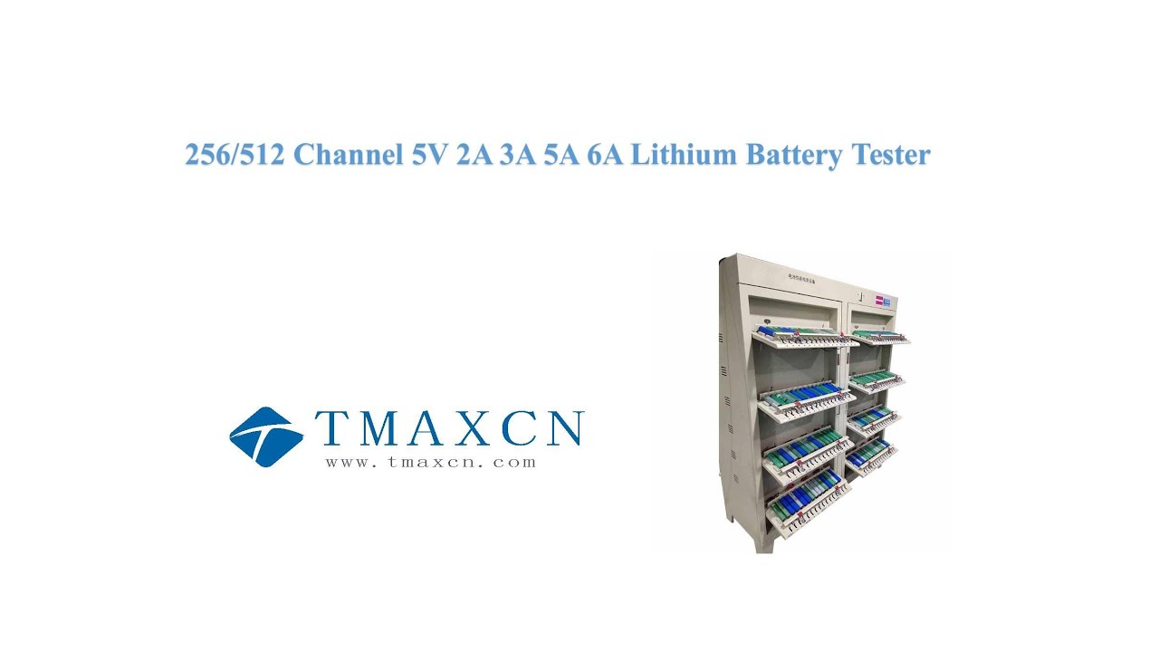 256/512 Channel 5V 2A 3A 5A 6A Lithium Battery Tester