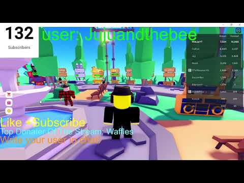 Live! Donation robux to people on pls donate!
