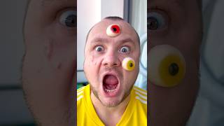 What ah oh with jelly eyball #funny #comedy #funnyfamily #shorts 