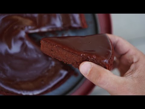 Le Gâteau banane chocolat sans beurre, sa texture fondante est bluffante
