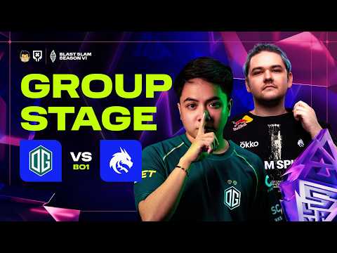 Full Game: OG vs Team Spirit - Game 1 (BO1) | Blast Slam VI 2026 Group Stage