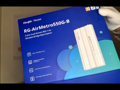 RG-Airmetro550G-B Open Box Video