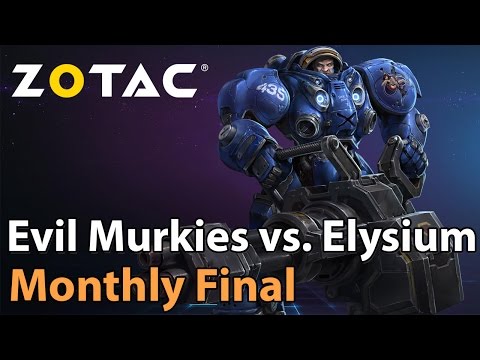► Heroes of the Storm Pro Play: Evil Murkies vs. Elysium - ZOTAC Monthly Final