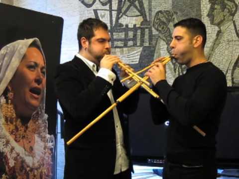 Sonada a cuncordia / Musical performance with Sardinian Launeddas instruments