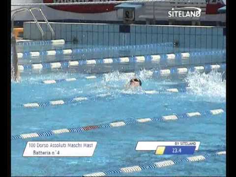 Serie 3 dei 100 Dorso  Assoluti Maschi Master - 13 Memorial Andrea Bettiol