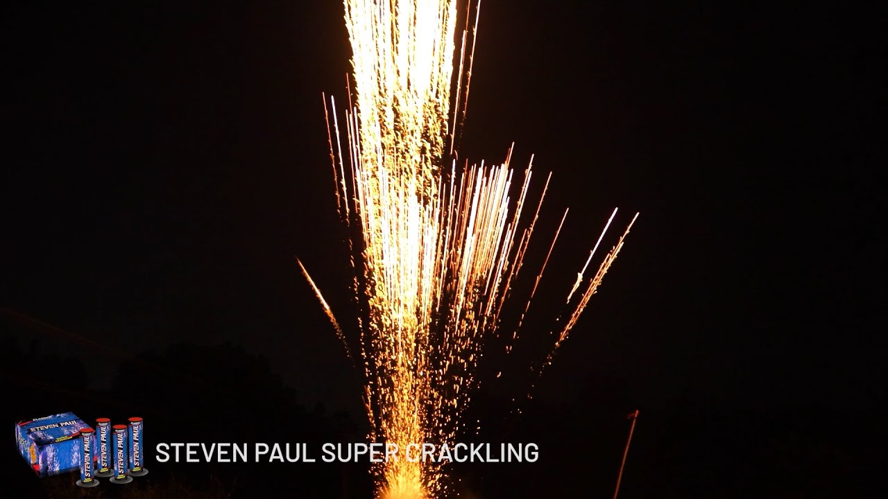 7105 Pyroshow Steven Paul Super Crackling 4pcs - Rubro Vuurwerk - (OFFICIAL VIDEO)